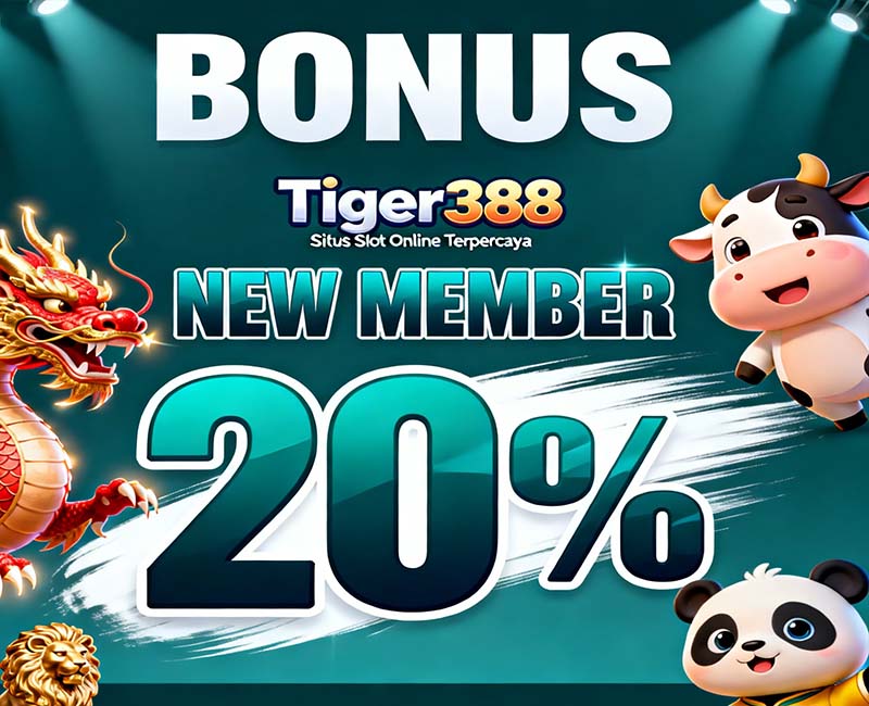 Tiger388 Slot BSI Online Resmi Bonus Terbesar